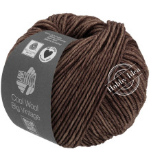 Lana Grossa Cool Wool Big Vintage 7184 Тёмно-коричневый