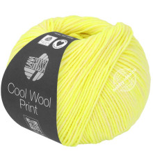 Lana Grossa Cool Wool Neon Print 6521 Жёлтый