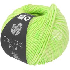 Lana Grossa Cool Wool Neon Print 6522 Светло-зелёный