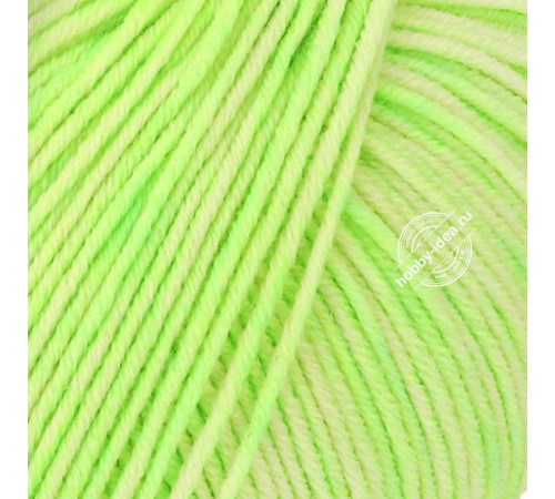 Lana Grossa Cool Wool Neon Print 6522 Светло-зелёный