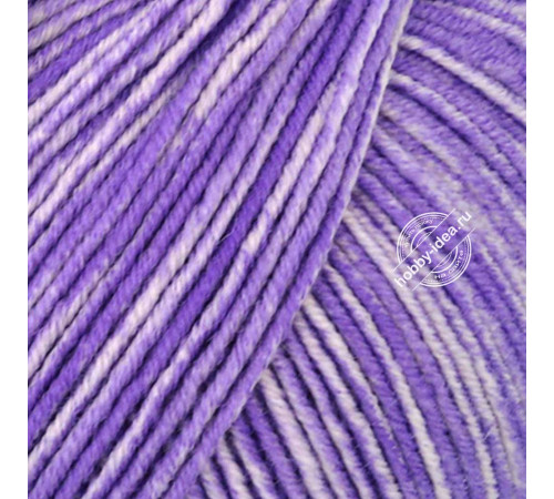 Lana Grossa Cool Wool Neon Print 6524 Фиолетовый