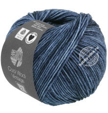 Lana Grossa Cool Wool Vintage 7366 Тёмно-синий