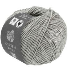 Lana Grossa Cool Wool Vintage 7369 Светло-серый