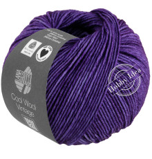 Lana Grossa Cool Wool Vintage 7372 Фиолетовый