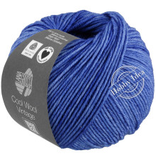 Lana Grossa Cool Wool Vintage 7373 Синий
