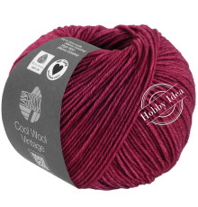 Lana Grossa Cool Wool Vintage 7377 Розовое вино