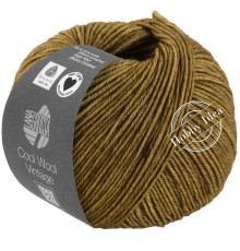 Lana Grossa Cool Wool Vintage 7381 Коричнево-оливковый
