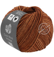 Lana Grossa Cool Wool Vintage 7383 Красно-коричневый