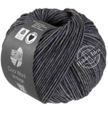 Lana Grossa Cool Wool Vintage 7391 Тёмно-серый