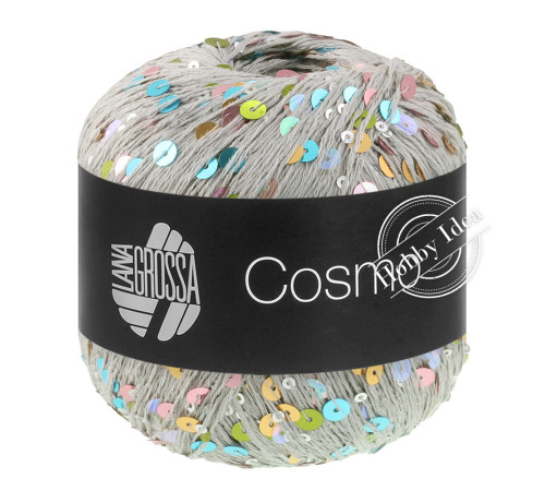 Lana Grossa Cosmo 37 Светло-серый разноцвет