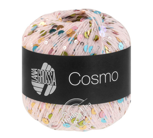 Lana Grossa Cosmo 12 Роза разноцвет