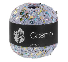 Lana Grossa Cosmo 20 Голубой разноцвет