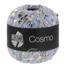 Lana Grossa Cosmo 20 Голубой разноцвет