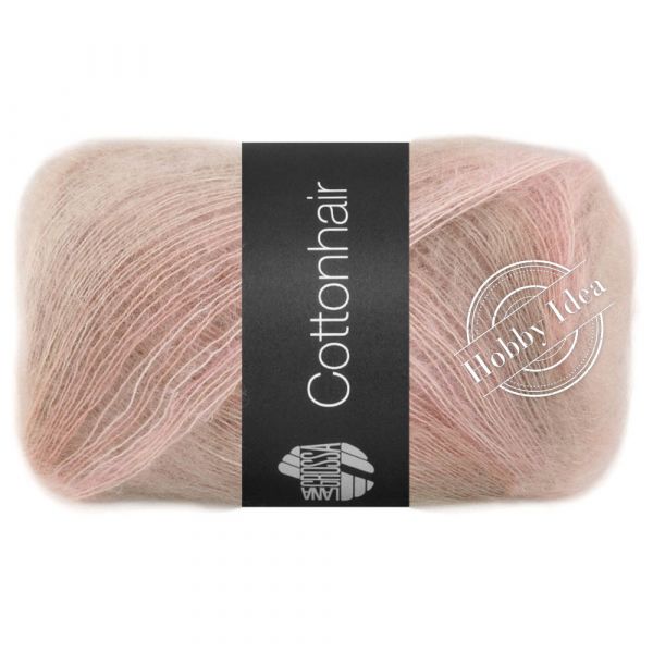 Lana Grossa Cottonhair 105 Розовый крем из категории Lana Grossa Cottonhair