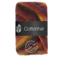 Lana Grossa Cottonhair 110 Рыжие полоски