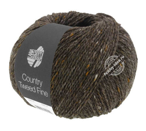 Lana Grossa Country Tweed Fine 103 Серо-коричневый