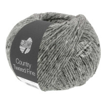 Lana Grossa Country Tweed Fine 104 Серый