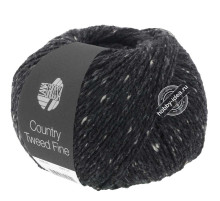 Lana Grossa Country Tweed Fine 106 Чёрный