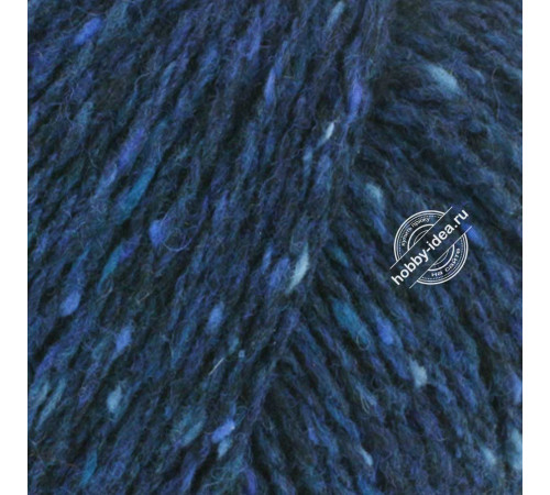 Lana Grossa Country Tweed Fine 114 Тёмно-синий