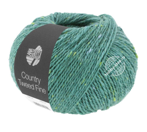 Lana Grossa Country Tweed Fine 115 Тёмно-бирюзовый