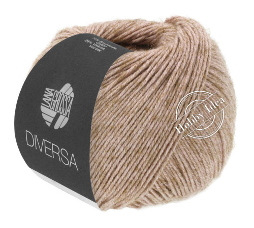 Lana Grossa Diversa 005 Мягкий коричневый