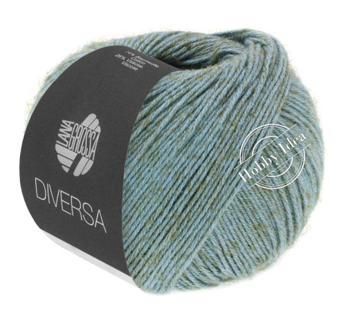 Lana Grossa Diversa 008 Серо-голубой