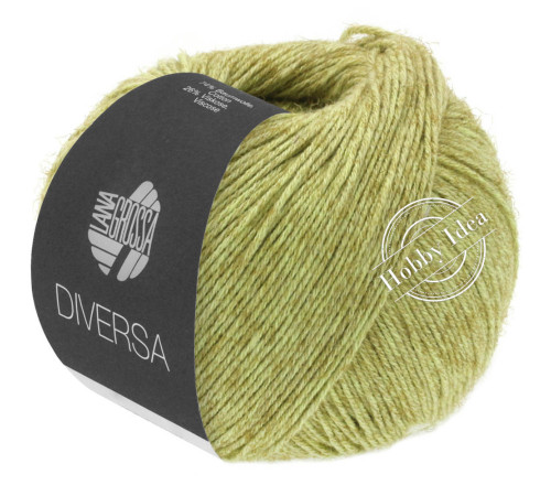 Lana Grossa Diversa 011 Жёлто-зелёный