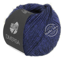 Lana Grossa Diversa 017 Синие чернила