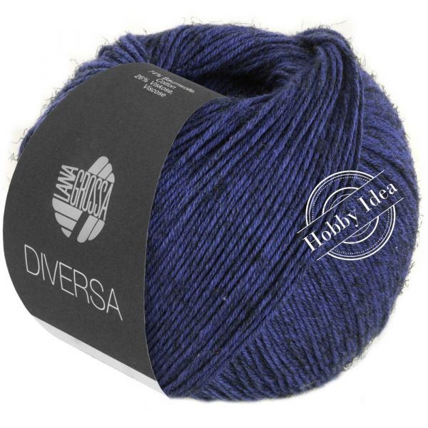 Lana Grossa Diversa 017 Синие чернила из категории Lana Grossa Diversa