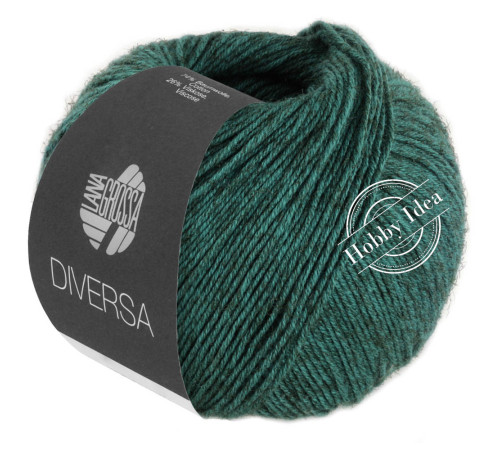 Lana Grossa Diversa 018 Тёмно-зелёный