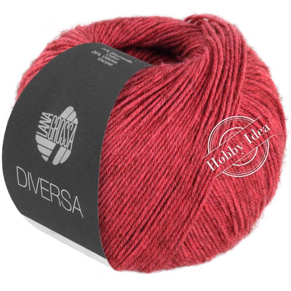 Lana Grossa Diversa 022 Красный из категории Lana Grossa Diversa