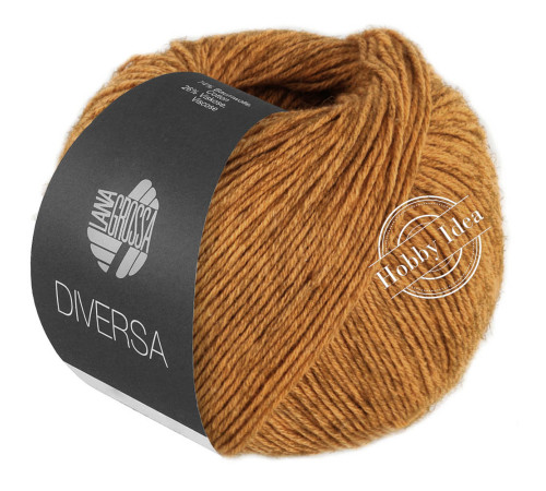 Lana Grossa Diversa 023 Желтая охра