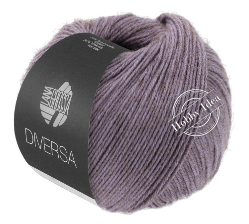 Lana Grossa Diversa 024 Серо-фиолетовый