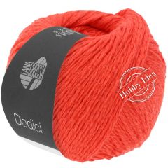 Lana Grossa Dodici 05 Оранжево-красный