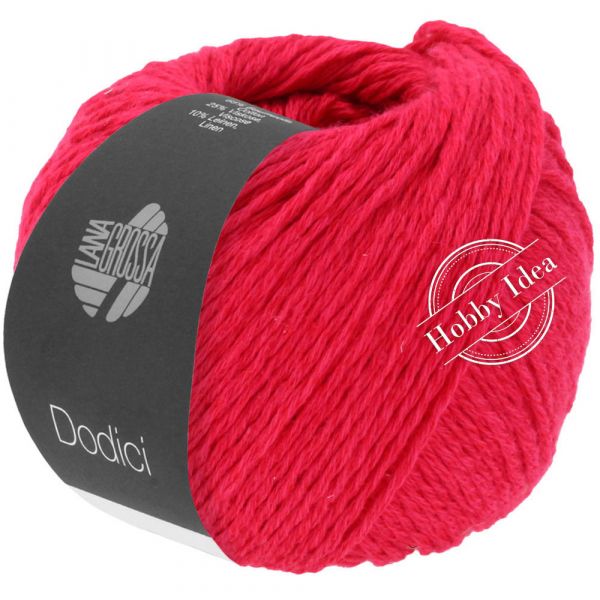 Lana Grossa Dodici 06 Красно-розовый из категории Lana Grossa Dodici