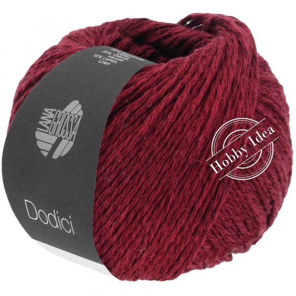 Lana Grossa Dodici 07 Бордовый из категории Lana Grossa Dodici