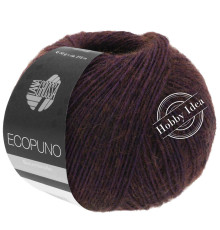 Lana Grossa Ecopuno 058 Красно-чёрный*