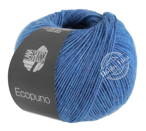 Lana Grossa Ecopuno 098 Спокойный синий