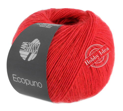 Lana Grossa Ecopuno 100 Красный