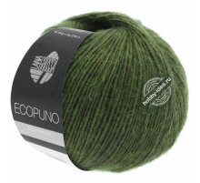 Lana Grossa Ecopuno 001 Глубокий зелёный