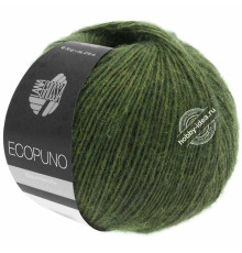 Lana Grossa Ecopuno 001 Глубокий зелёный