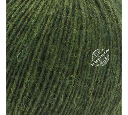 Lana Grossa Ecopuno 001 Глубокий зелёный