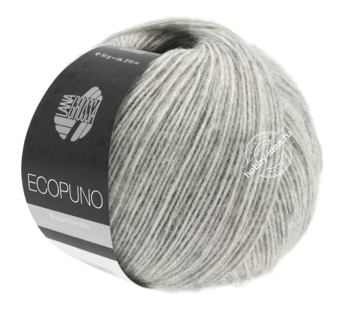Lana Grossa Ecopuno 014 Светло-серый