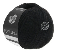 Lana Grossa Ecopuno 016 Чёрный