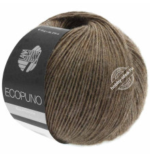 Lana Grossa Ecopuno 017 Тёмно-коричневый