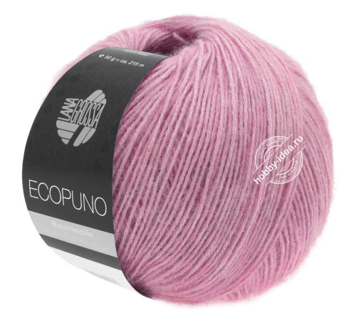 Lana Grossa Ecopuno 021 Розовая гвоздика