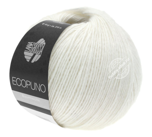 Lana Grossa Ecopuno 026 Белый