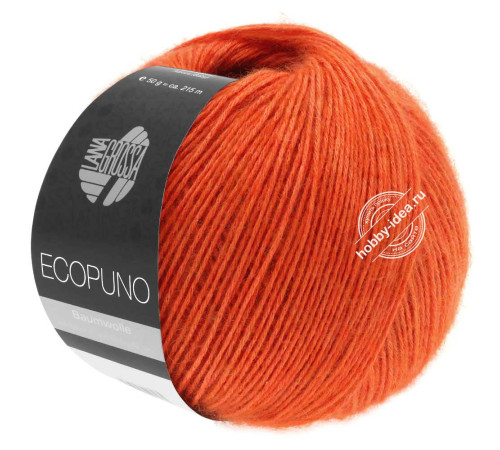 Lana Grossa Ecopuno 034 Морковный