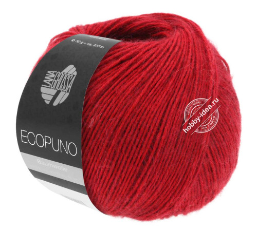 Lana Grossa Ecopuno 047 Вишнёвый