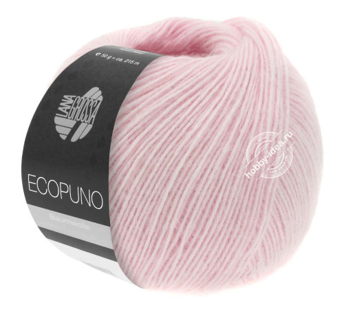 Lana Grossa Ecopuno 048 Нежно-розовый